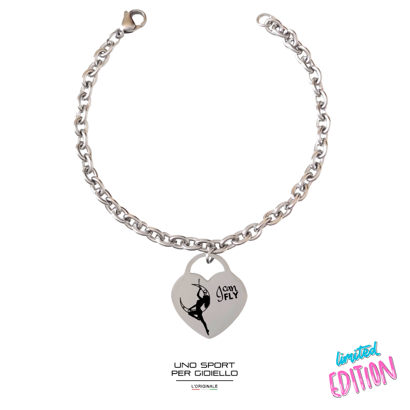 Bracciale Shape Cuore Luna I Can Fly Bracciale Shape Cuore Luna I Can Fly